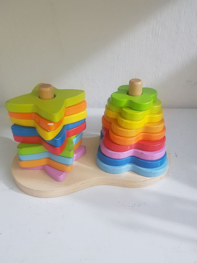 Juguetes varios madera