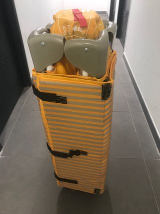Cuna de viaje Jané y colchón plegable