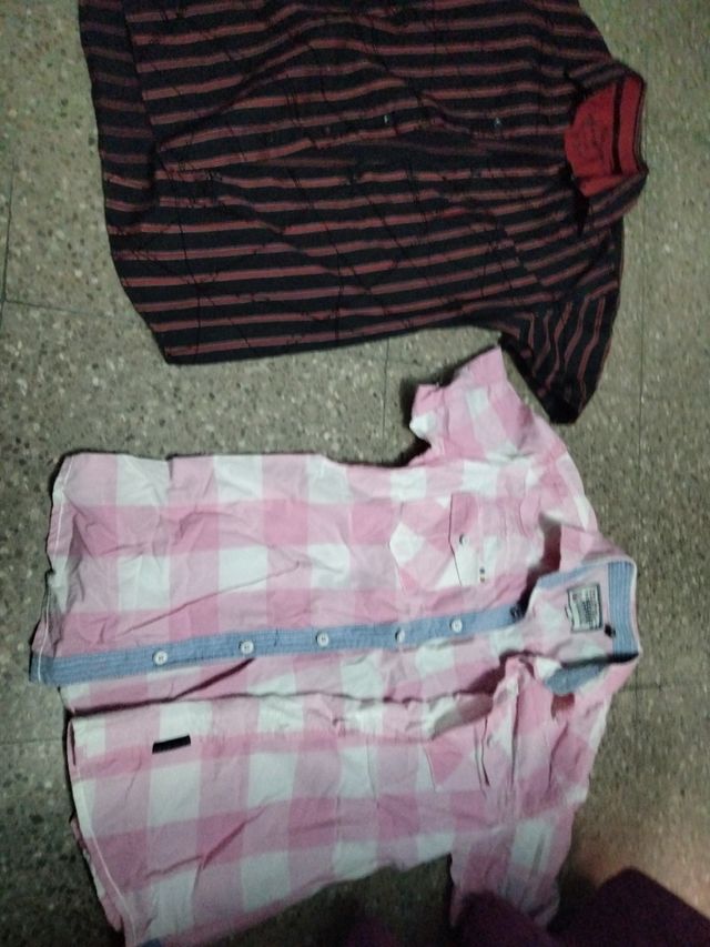 Dos camisas manga corta