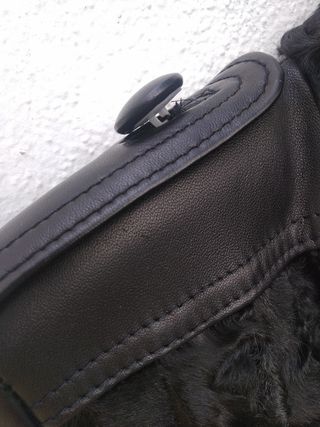 Abrigo de piel y astracán