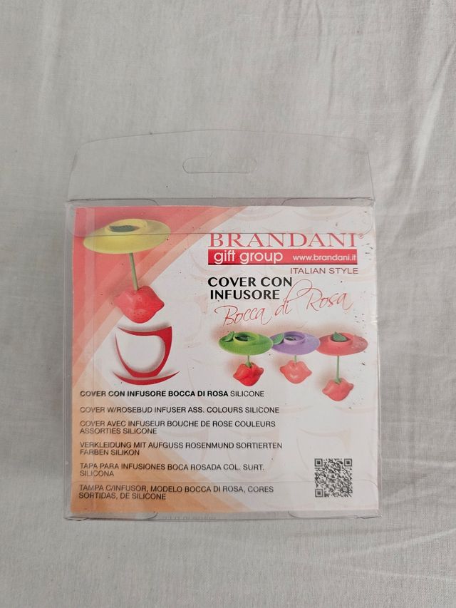 Cover per tazza con infusore tè