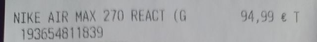 NIKE AIR MAX 270 REAC