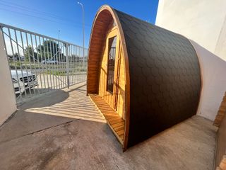 Casa de madera habitación/camping Bianca 6m2