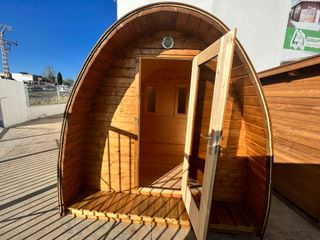 Casa de madera habitación/camping Bianca 6m2