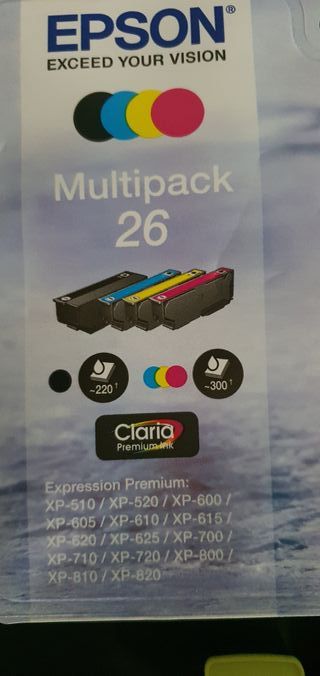 Cartuchos tinta impresora EPSON XP para recargar
