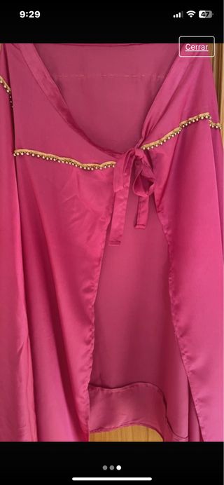 Falda color fucsia
