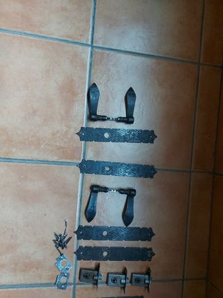 Manillas rusticas para puertas