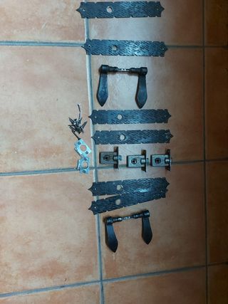 Manillas rusticas para puertas