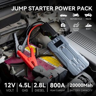  Arrancador de Coches 800A 20000mAh Arrancador de 