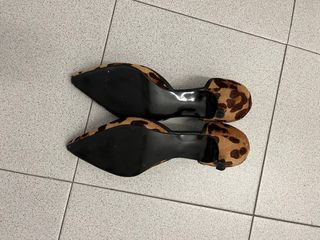Zapato Zara piel de potro