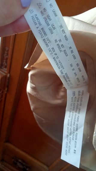 ZARA Talla S Vestido precioso con forro 