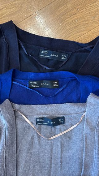 chaquetas largas talla L de Zara