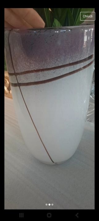 Vaso cristallo nuovo