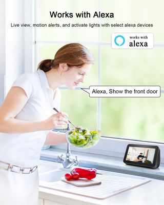 Camara vigilancia WiFi Exterior Solar 2K NUEVA