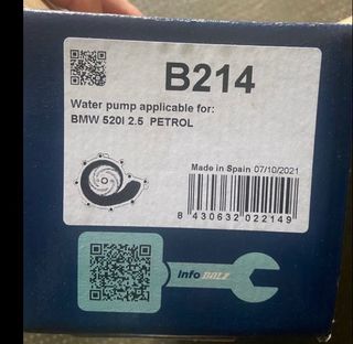 Bomba de agua BMW E46 328i