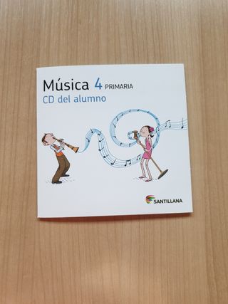 Libro música 4 primaria. Santillana