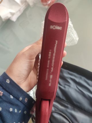 Plancha pelo profesional solac