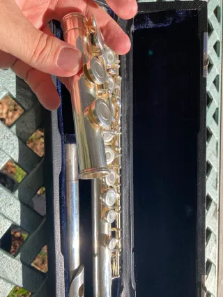 Flauta travesera Thomman FL 300 R Silver