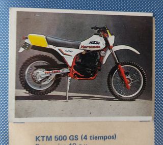 CROMOS RECUPERADOS ÁLBUM TODO MOTO AÑO 1983