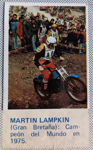 CROMOS RECUPERADOS ÁLBUM TODO MOTO AÑO 1983