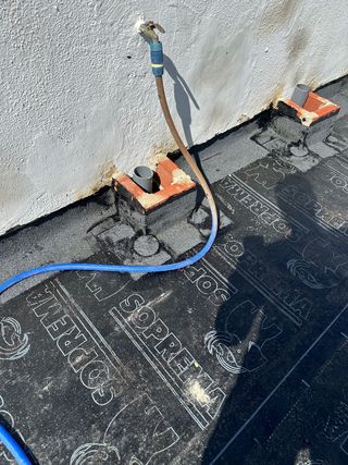 montajes de tela asfaltica ,reparaciones