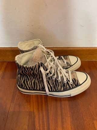 zapatillas converse animal printe