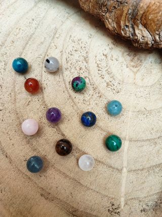 Bracciale in macrame con apatite