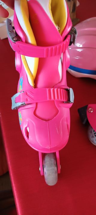 Patines en línea con bolsa
