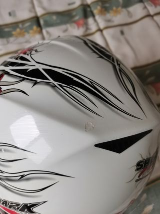 Casco moto chica