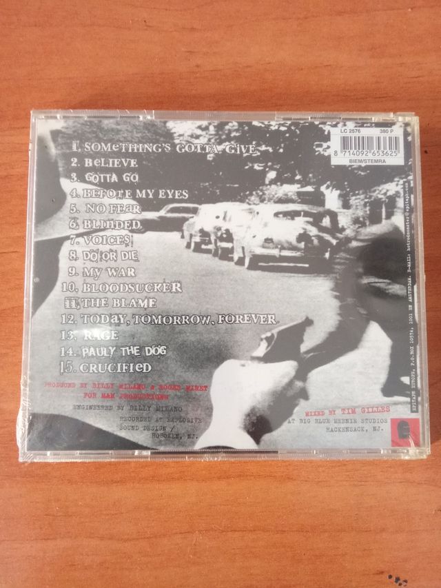 AGNOSTIC FRONT"Something Gotta Give"CD Precintado.