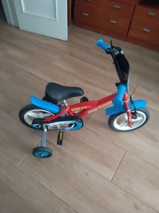 bici niño paw patrol 12" de 3 a 5 años