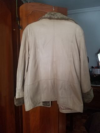Abrigo piel ovino