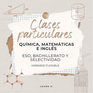 Clases particulares online ESO, Bachillerato, EBAU