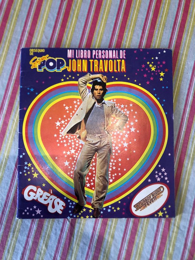 Álbum cromos John Travolta. 