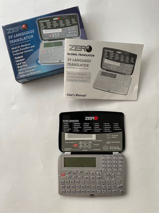 Traductor de 29 idiomas 
