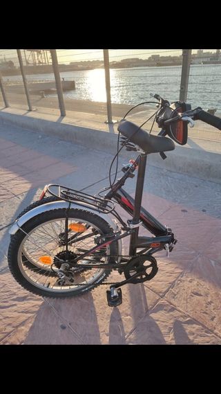 bicicleta de ciudad plegable