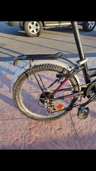 bicicleta de ciudad plegable