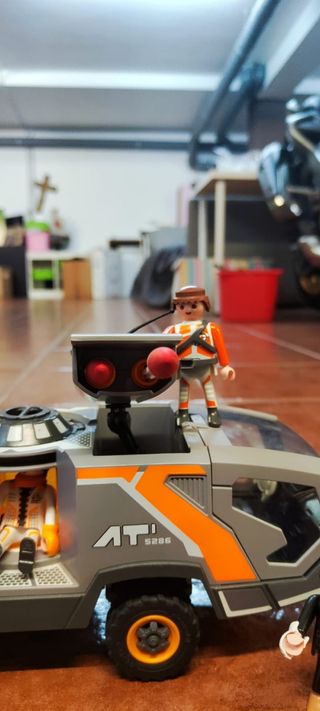 Coche espías policía Playmobil