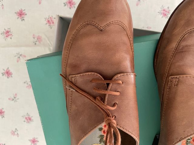 zapato mujer blucher piel