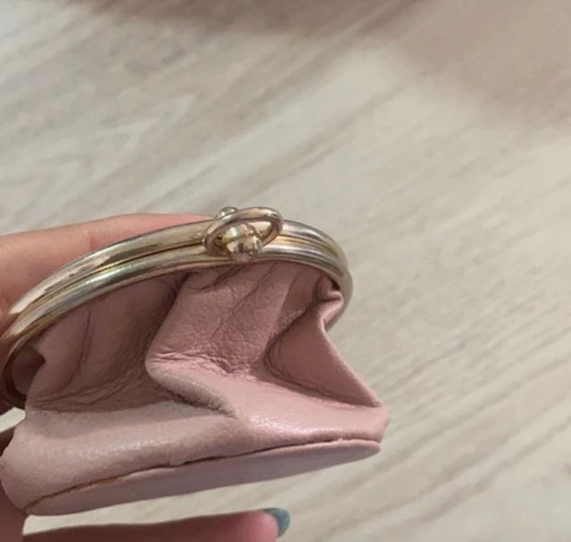 Monedero pequeño rosa