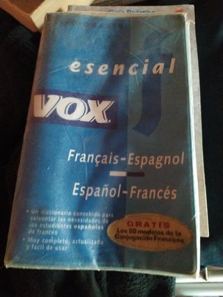 Diccionario de francés vox esencial