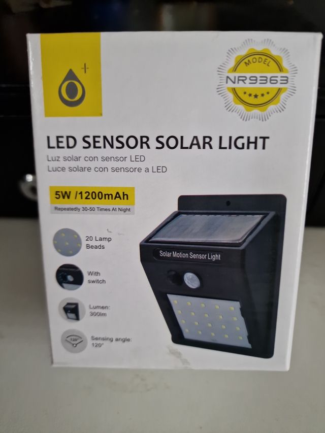 Led sensor solar