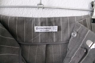 Pantalón de vestir tiro alto pinzas