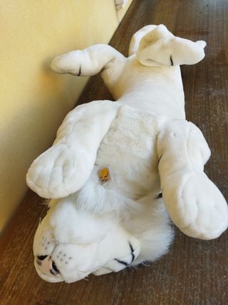 Peluche Tigre bianca 130 cm