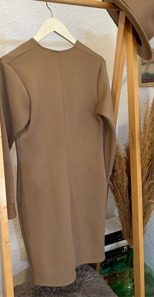 Vestido vintage camel muy versátil