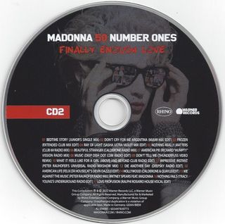 3 CDs• Madonna-Finally Enough Love_50#1s
