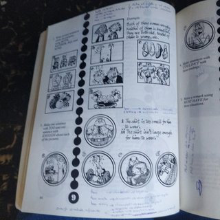 Libro de texto antiguo inglés 1994.