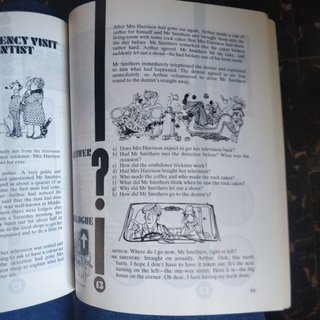 Libro de texto antiguo inglés 1994.