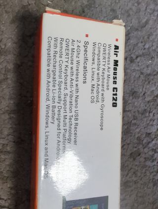 Teclado ratón inalámbrico para TV andr