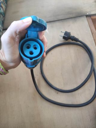 Cable adaptador clavija camping